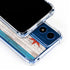 Chicago Flag Dark Wood Moto G 5G (2024) Clear Case